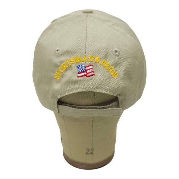 Sportsmans Pride Twill Strapback Cap Embroidered Logo Baseball Hat Pet Food - Picture 4 of 13
